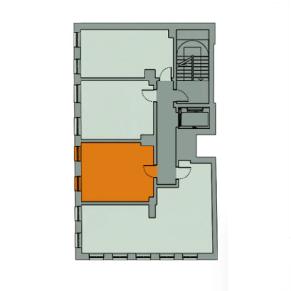 Frontansicht Wohnung 3