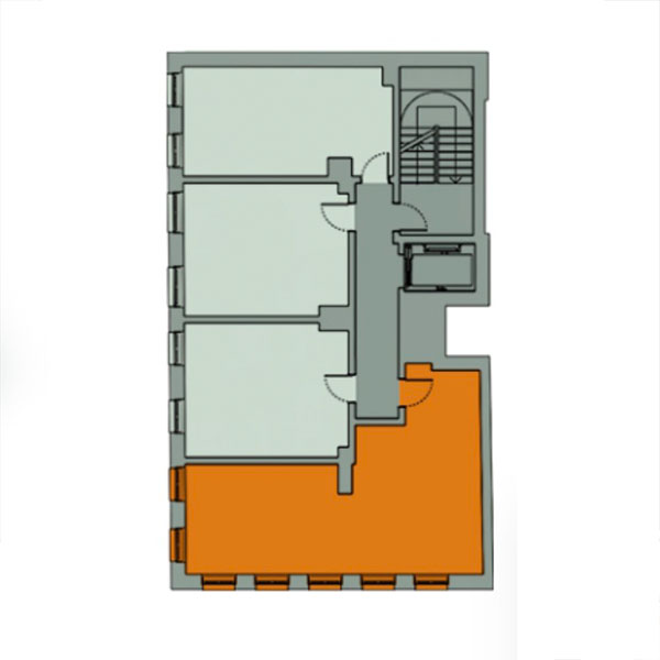 Frontansicht Wohnung 4