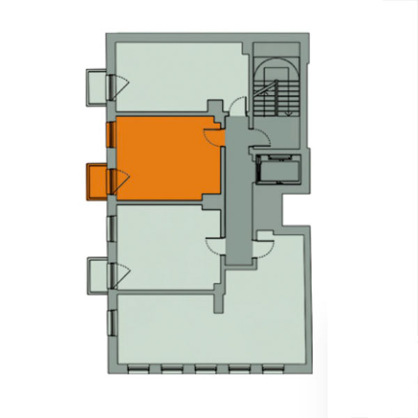 Frontansicht Wohnung 2