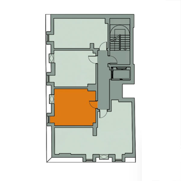 Frontansicht Wohnung 3