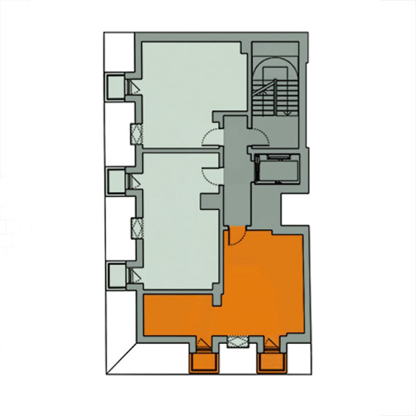 Frontansicht Wohnung 3
